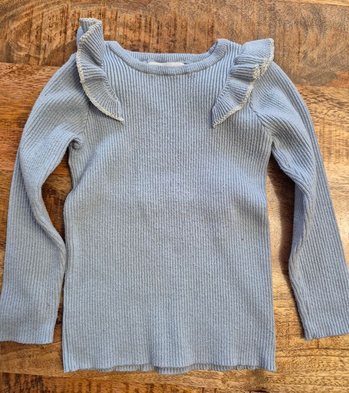 Pull bleu  3-4ans 104cm