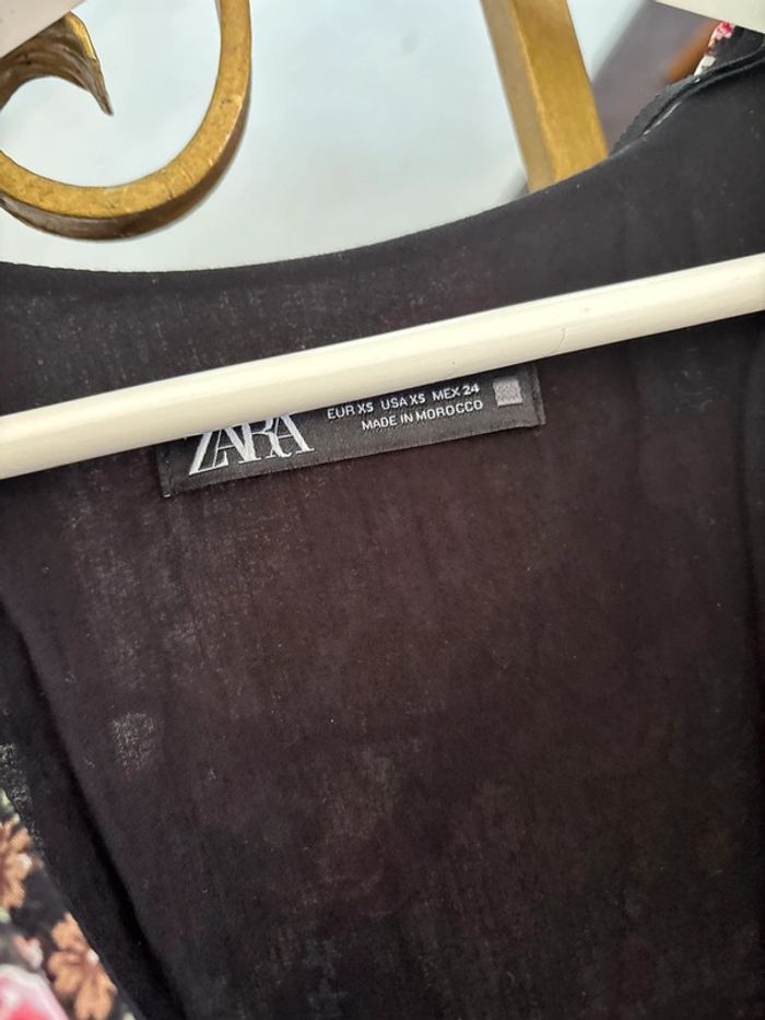 Robe fleuris Zara babydoll - photo numéro 3