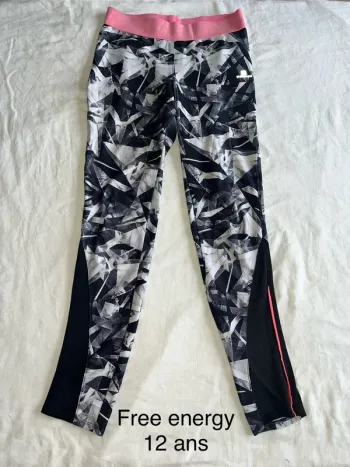 Legging sport Free energy 12 ans