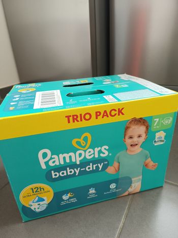 Pampers Baby Dry Trío Pack