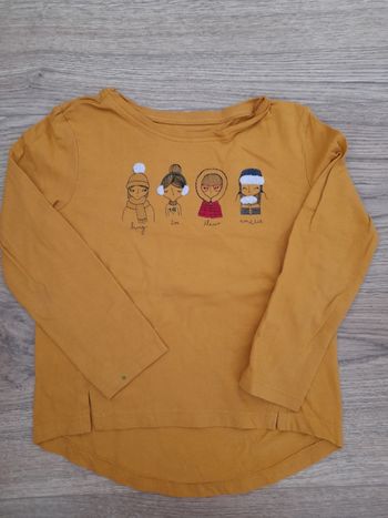 Tee-shirt manches longues 4 ans