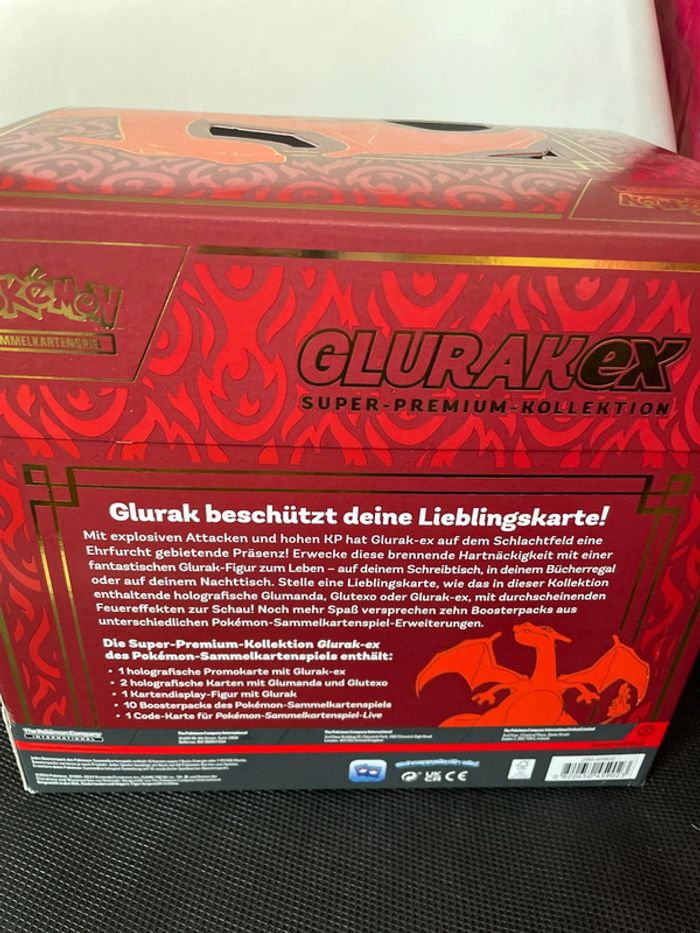 Coffret Glurak EX super premium collection allemand Deutsch neuf scellé dracaufeu charizard - photo numéro 7