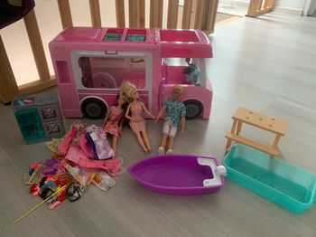 Camping car barbie