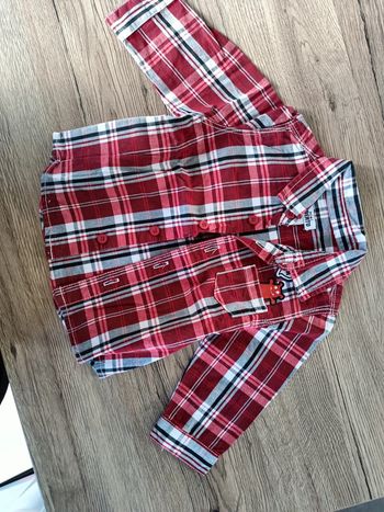 Chemise garçon 6 mois Liberto