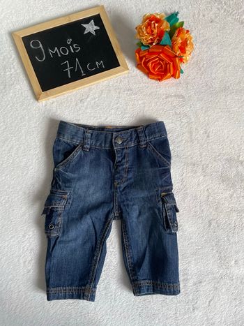 [9M] Pantalon jeans bébé 