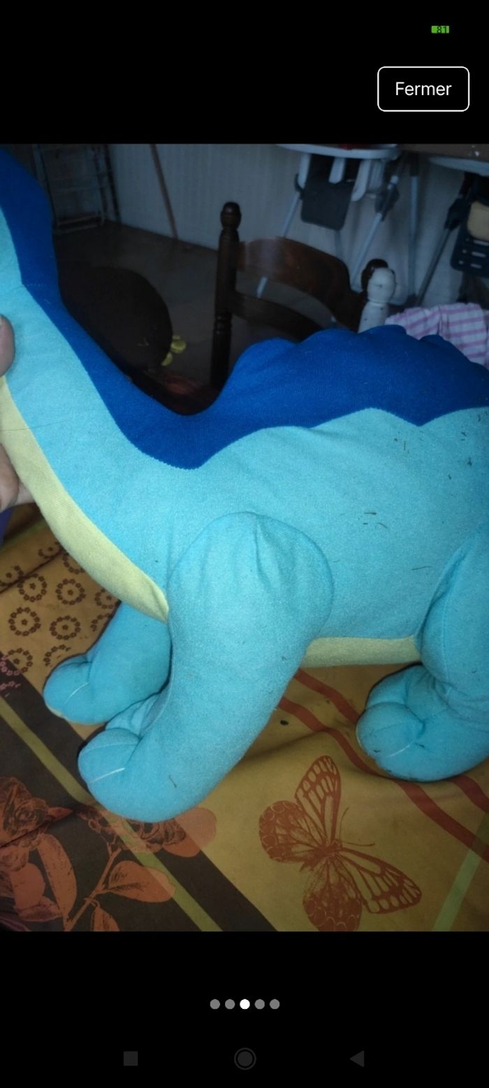 Peluche dinosaure j44 - photo numéro 3