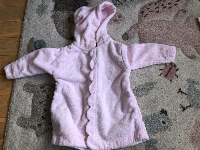 Peignoir rose jacadi bébé tu