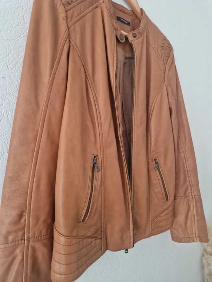 Veste en cuir promod - photo numéro 10