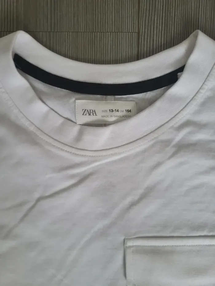 Tee shirt ml zara 13/14 ans tbe - photo numéro 3