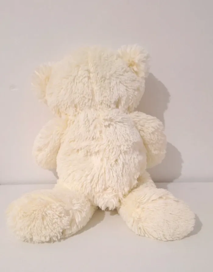 Peluche Ours Blanc 40 cm - photo numéro 2