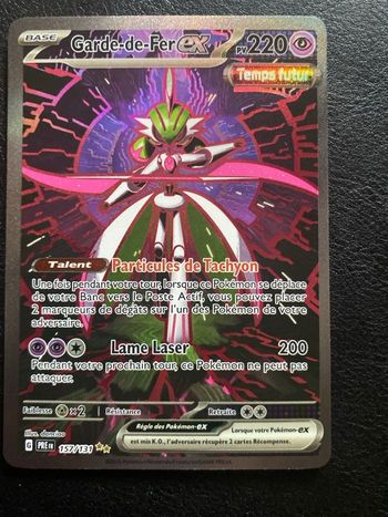 carte Garde-de-Fer ex 157/131 – Alternative – EV8.5 Évolutions Prismatiques (FR).