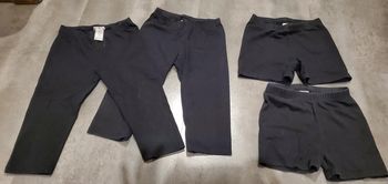 Lot leggings/short de sport 8/9 ans Décathlon