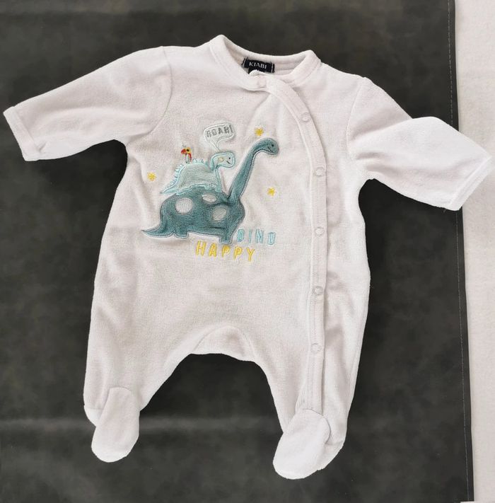 Pyjama 👣 velours, kiabi, 0mois - photo numéro 5