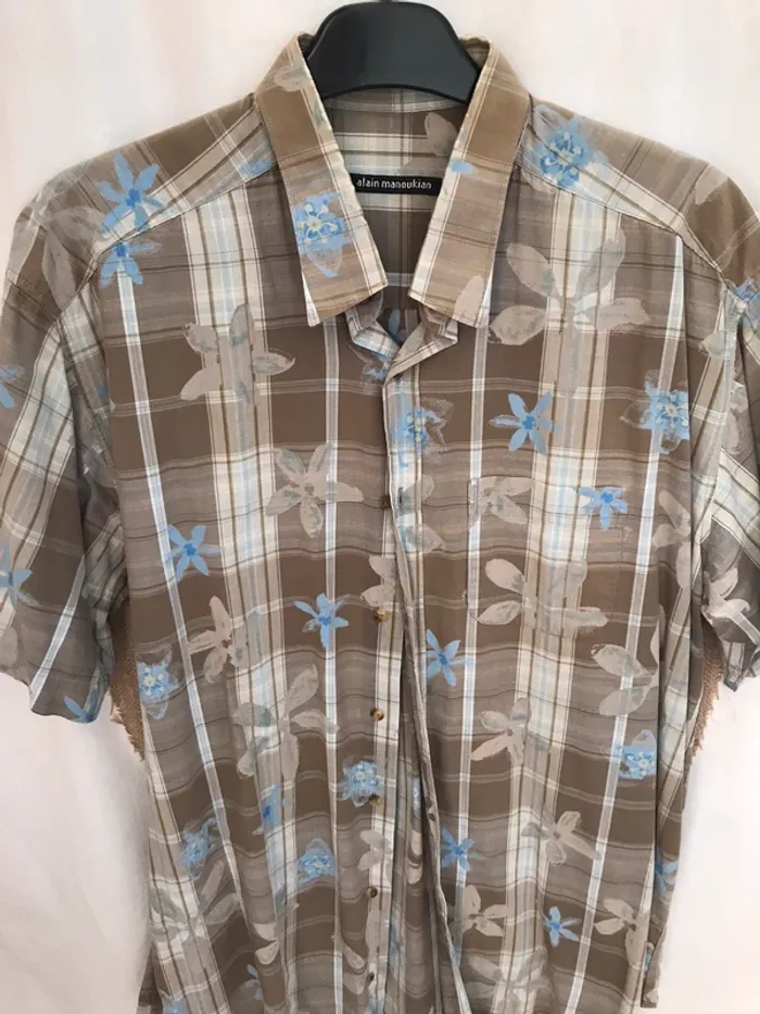 Chemise manches courtes Alain Manoukian