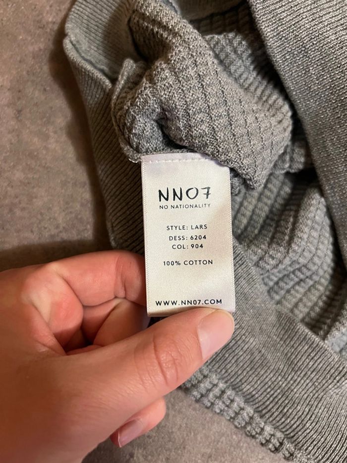 Pull NN07 Lars gris taille S - photo numéro 7