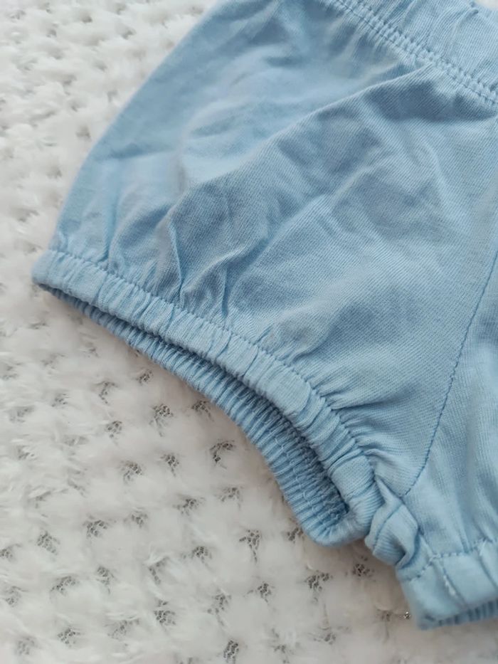 🔸 Short Bloomer Bleu Clair - Baby Club 1 Mois🔸 - photo numéro 5