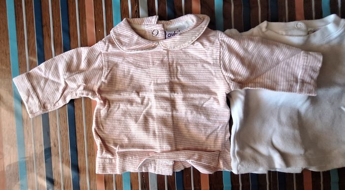 Lot de 4 hauts de naissance - photo numéro 3