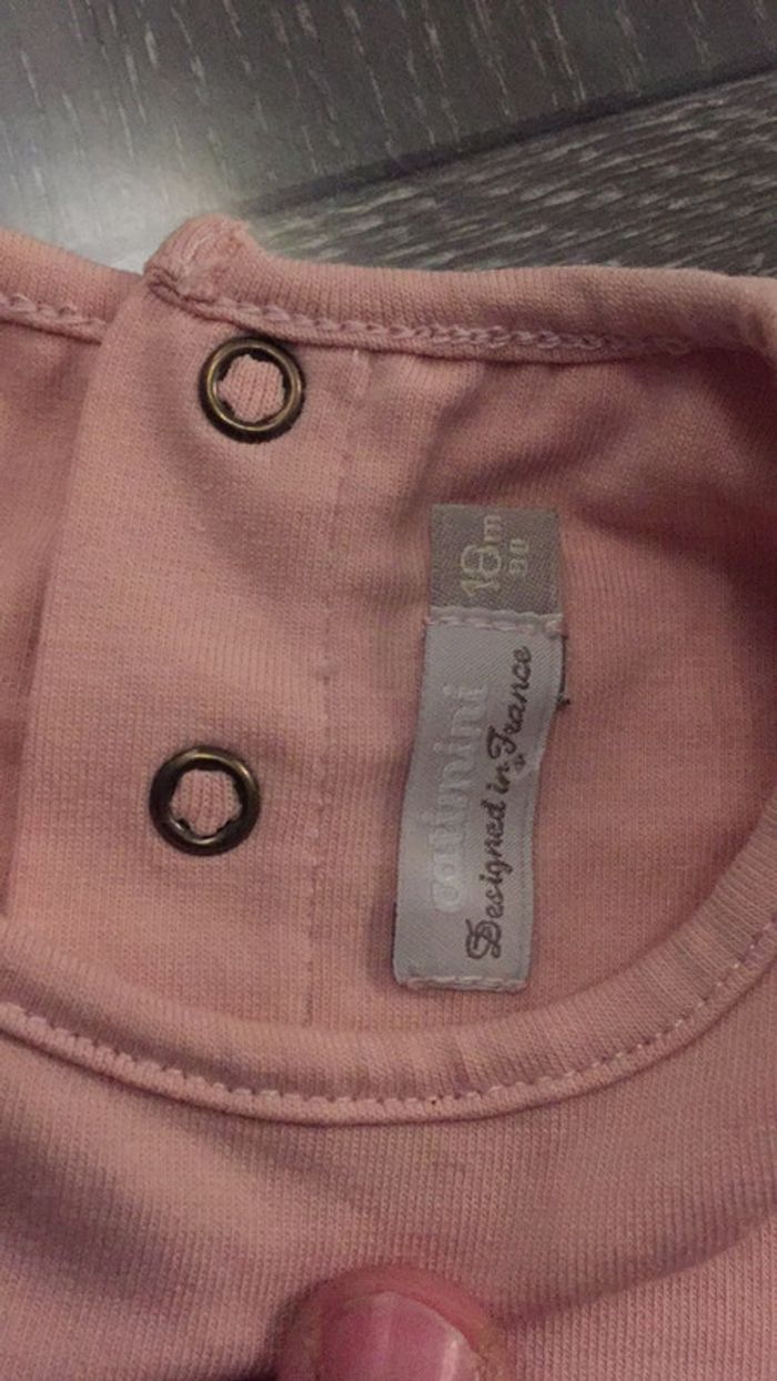 Catimini 18 mois - vieux rose haut fille Neuf - photo numéro 3
