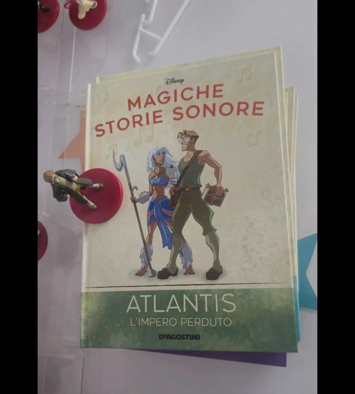 Atlantis Magiche storie sonore deagostini Audioconte magique Disney Altaya italien audio conte