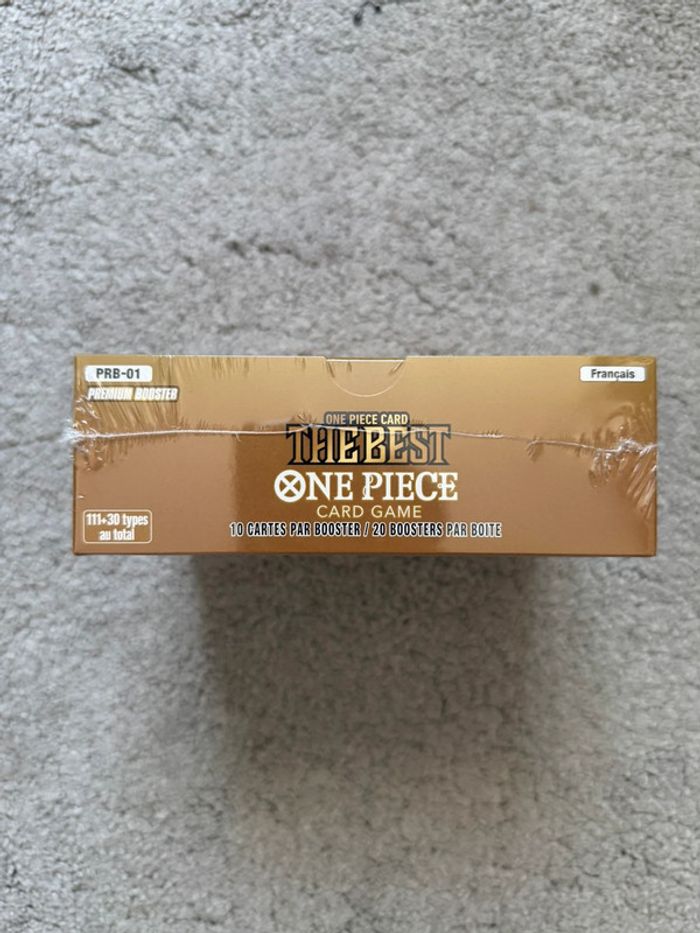 One Piece Display 20 boosters PRB-01 The Best Premium - Neuf Scellé - FR - photo numéro 4