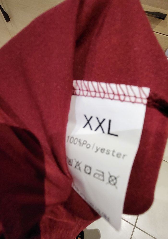 Pantalon femme bordeaux fluide en 44/46 - photo numéro 4