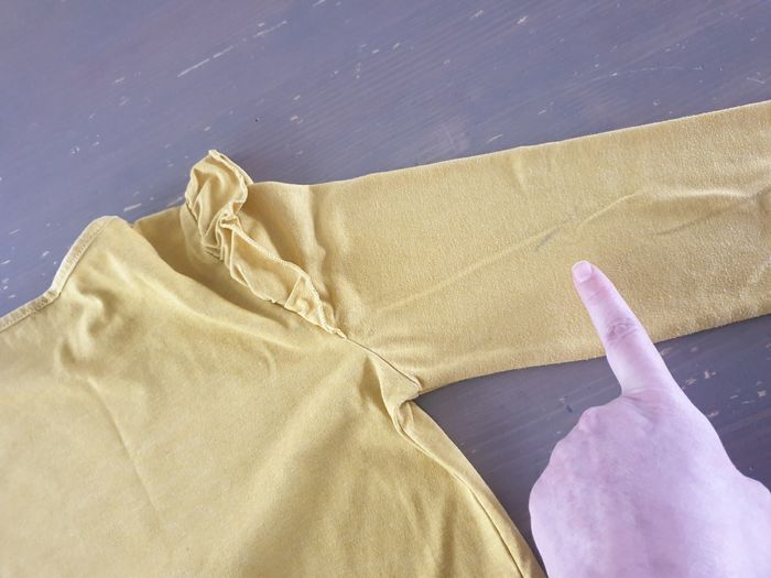 tshirt manches longues jaune moutarde danseuse 10 ans Kiabi - photo numéro 5