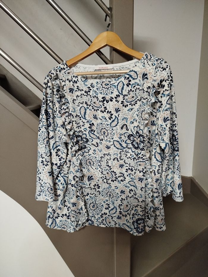 Blouse à volants - photo numéro 2