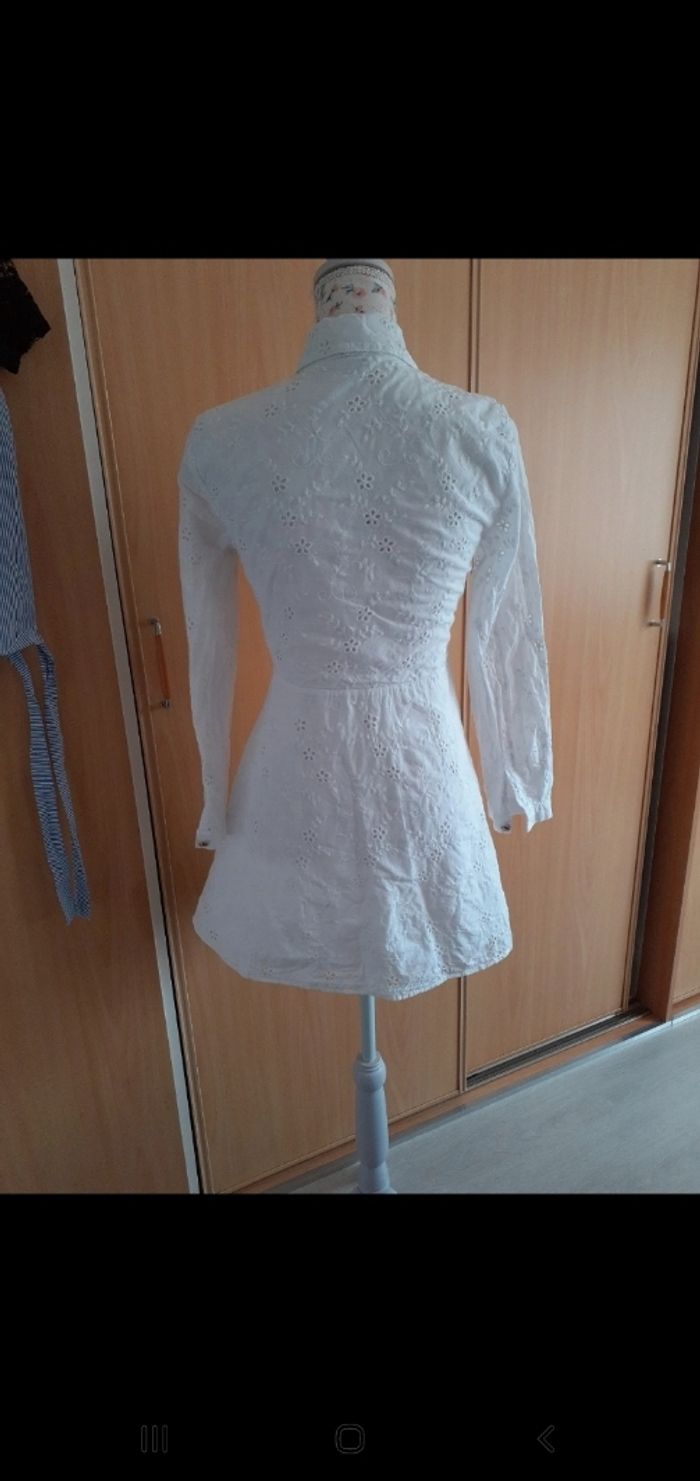 Belle Tunisie zara t xs peut s nid d'abeille blanche - photo numéro 7