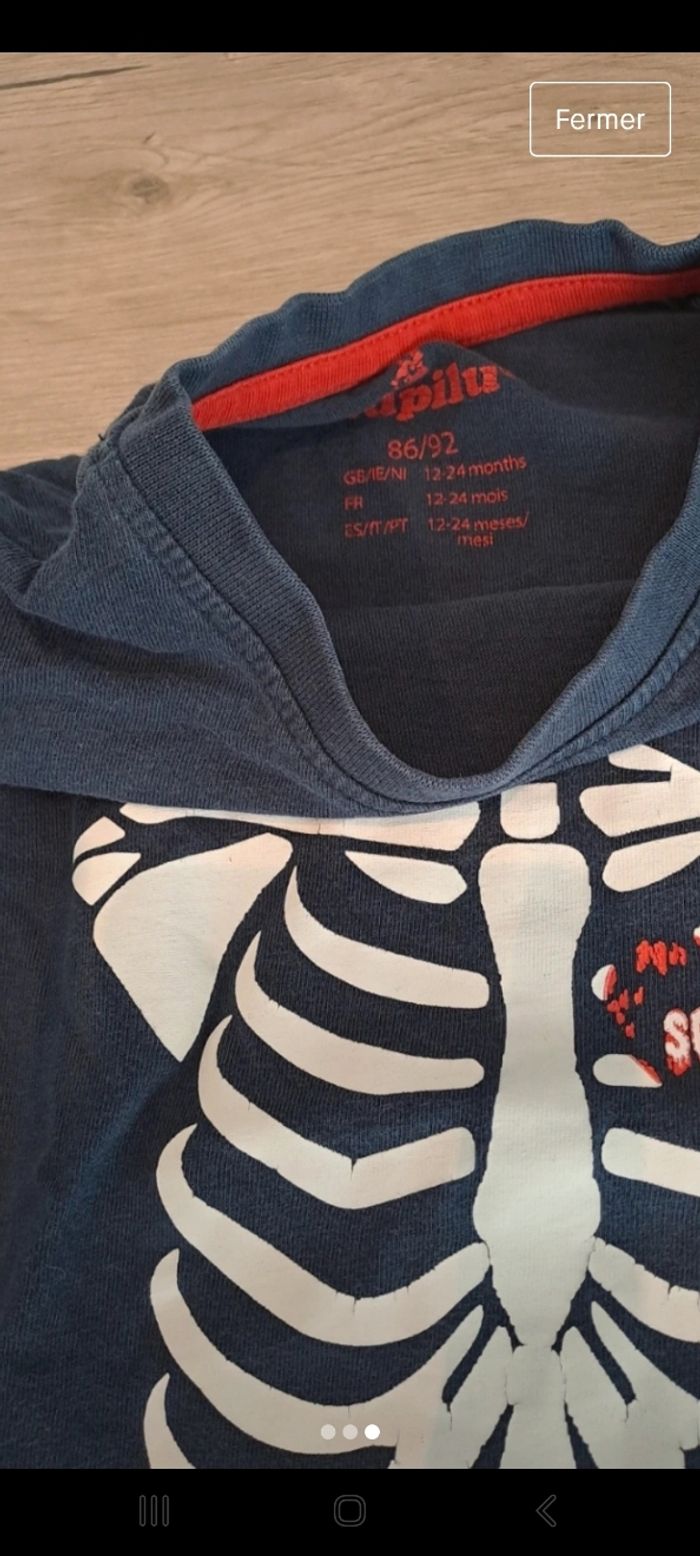 Pyjamas 2/3 ans lupilu - photo numéro 3