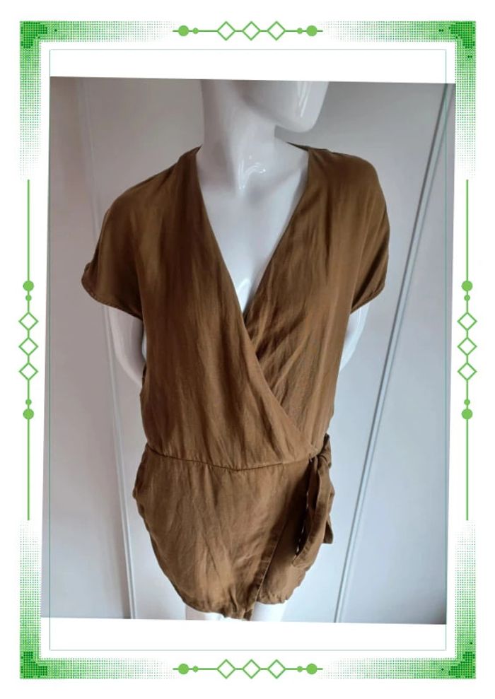 Combishort femme en lin - photo numéro 5