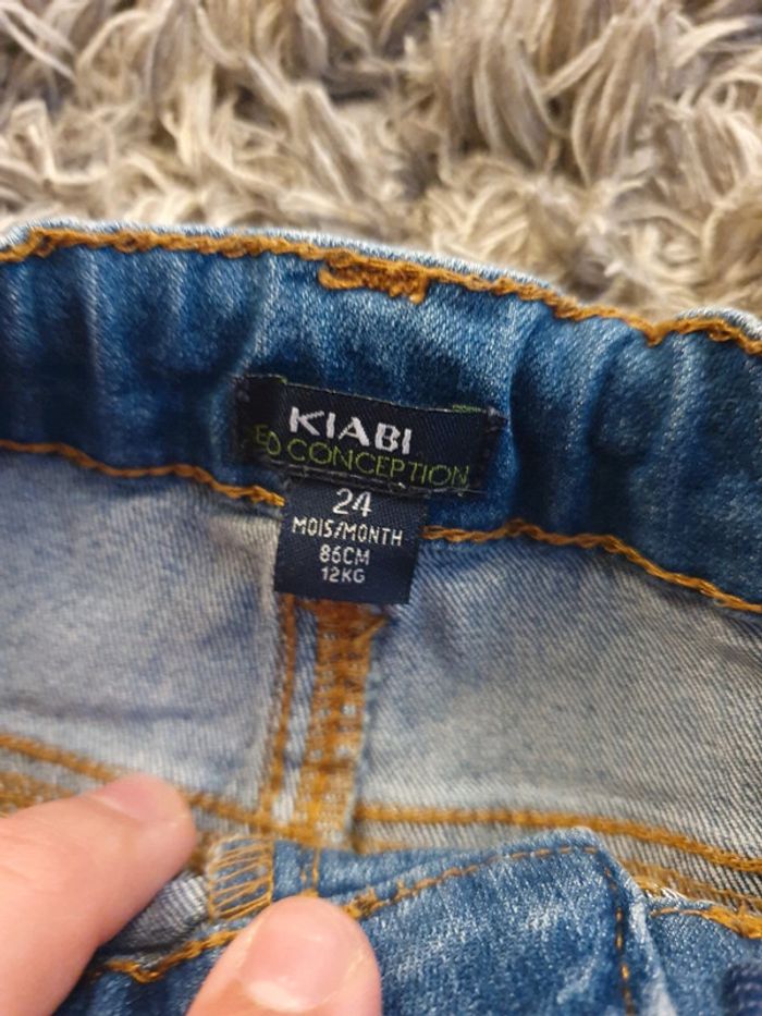 Lot 2 jeans kiabi 24 mois - photo numéro 3