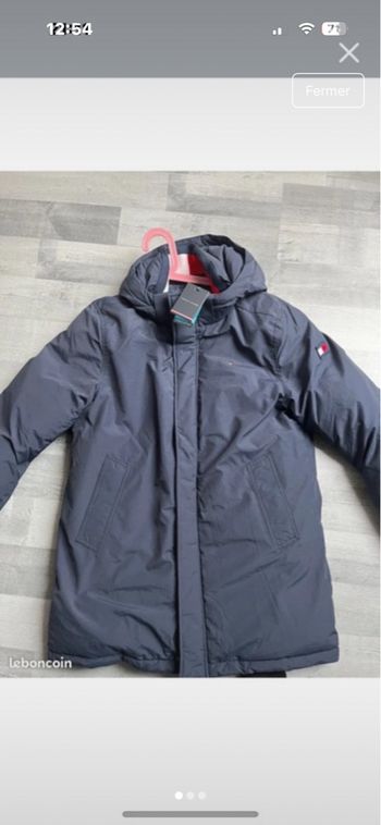 Manteau tommy 14 ans garçon neuf