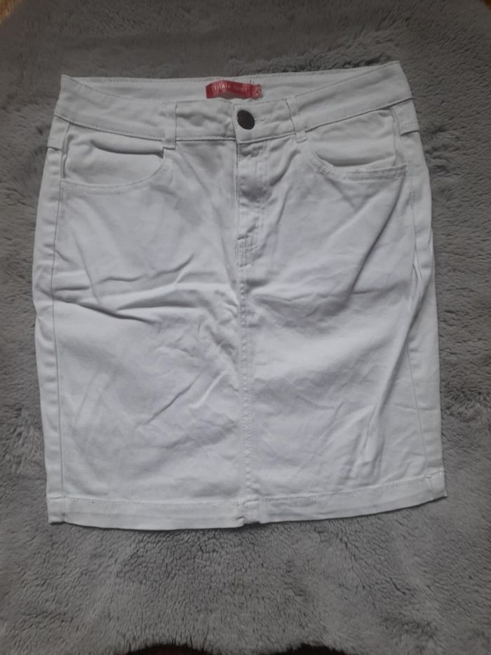 Jupe blanche femme taille 36