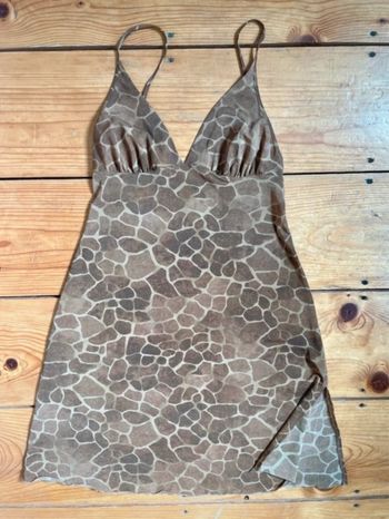 Rare nuisette Lise Charmel imprimé girafe