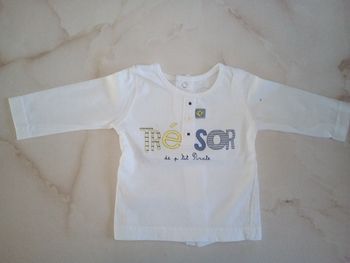 Maillot manches longues garçon 3 mois