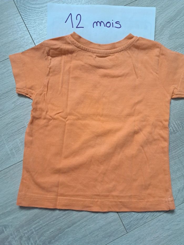 T-shirt 12 mois manches courtes - photo numéro 2