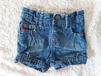 Short en jean 6 mois