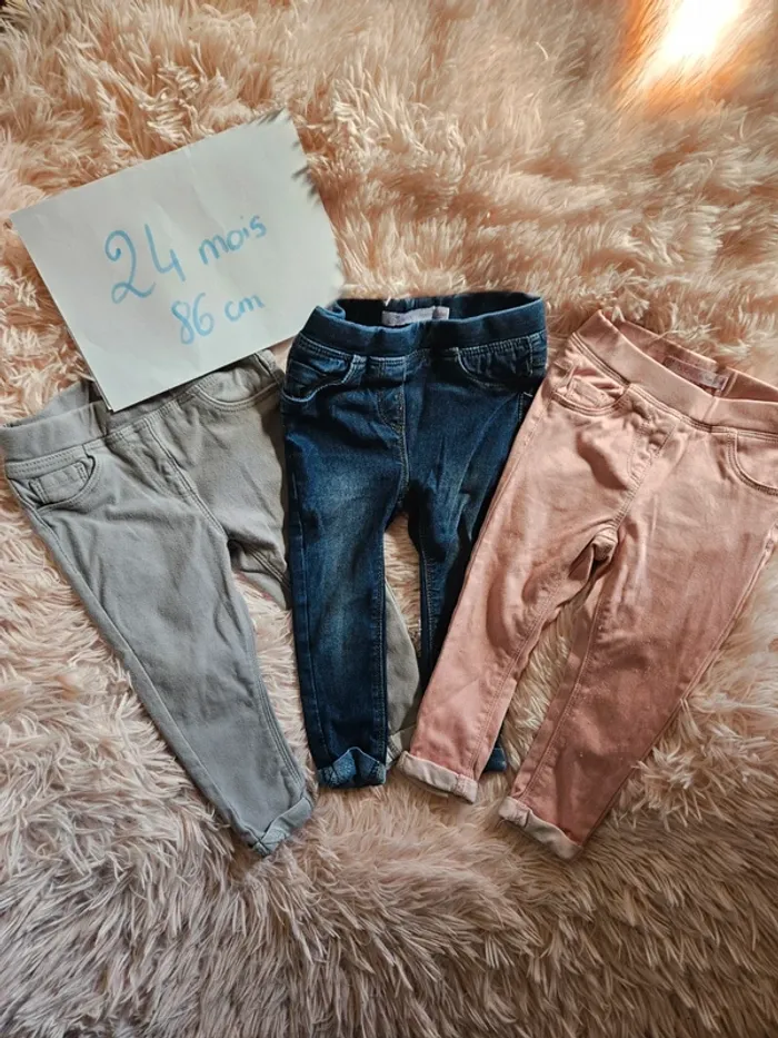 Jegging bebe lot de 3