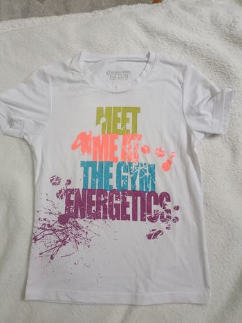 Tee shirt energetics 10 ans
