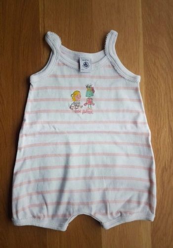 Barboteuse petit bateau