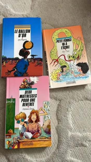 Lot de 3 livres jeunesse - Éditions Rageot (Collection Cascade)