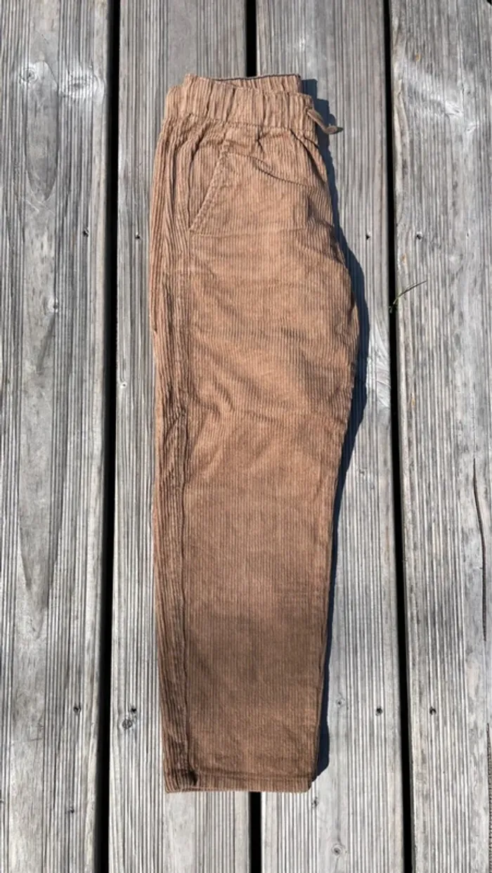 Pantalon velours _ H&M _ 7 ans
