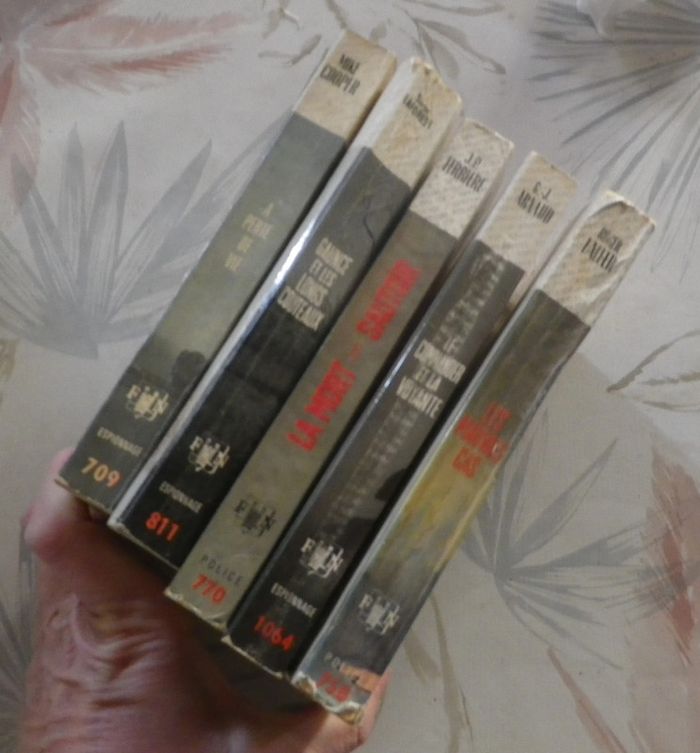 5 Fleuve Noir Séries Espionnage et Police - photo numéro 3
