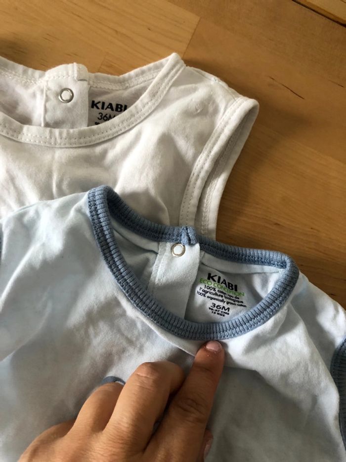 Lot de 3 débardeurs Kiabi 36 mois - photo numéro 3