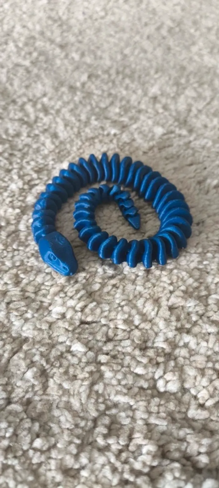 Serpent articulé 25cm à l'unité - photo numéro 2