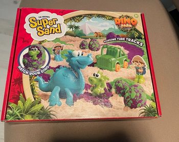 Kit créatif Goliath Super Sand Dinosaur Park tout neuf