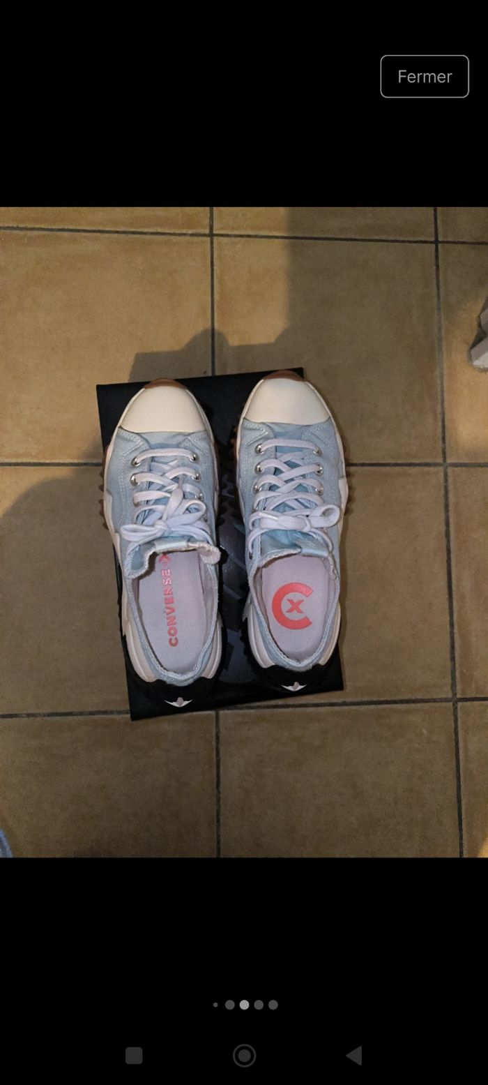 Converse bleu ciel - photo numéro 7