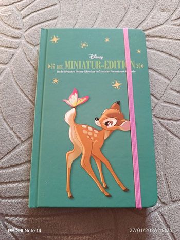 A saisir, jamais servi , magnifique carnet " disney BAMBI "! 