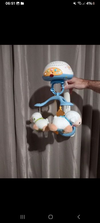 Mobile musicale d'éveil mouton