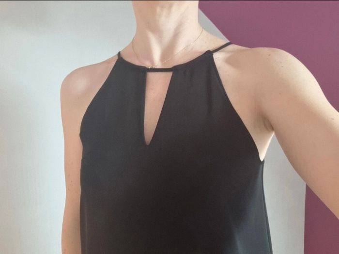 Robe noire soirée fêtes cérémonie - photo numéro 5